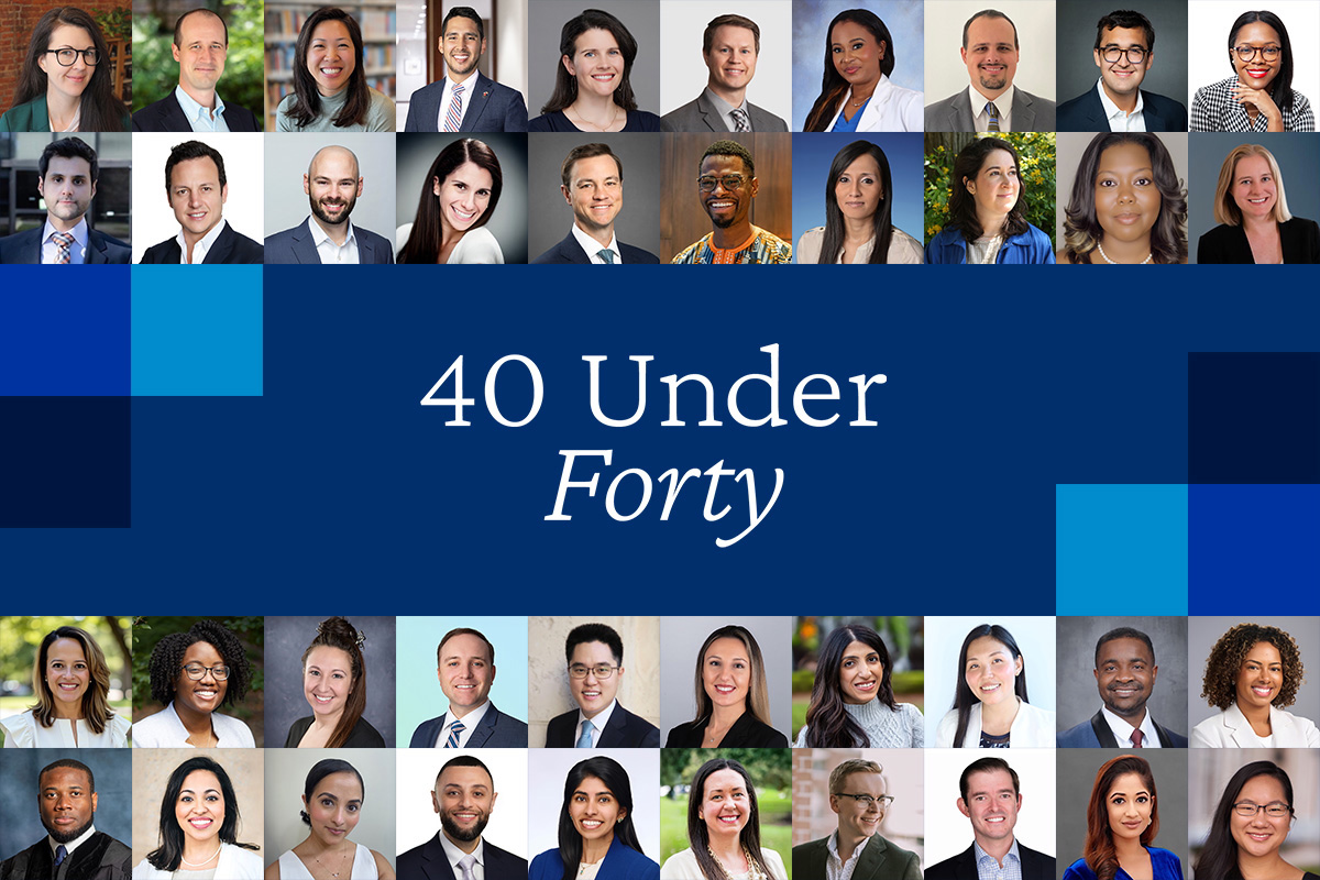 Emory’s 40 Under Forty