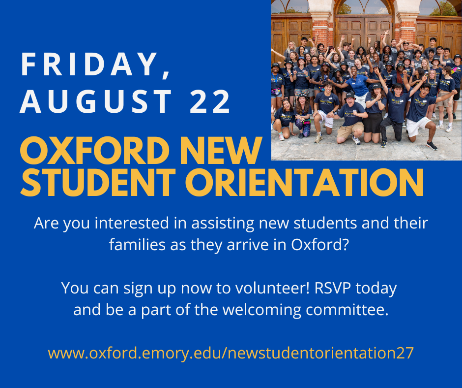 New student orienation