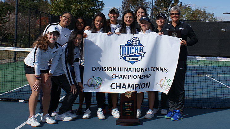 The Oxford College Women's Tennis Team clinched the NJCAA Division III National Tennis Championship for the fifth time.