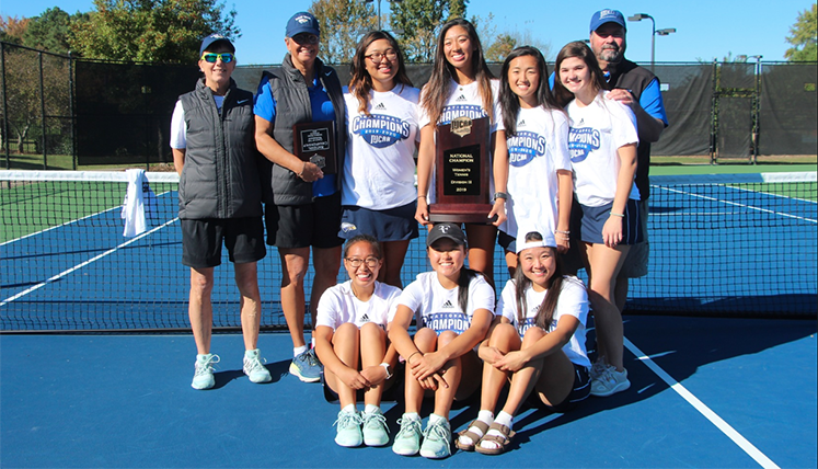 Tennis Clinches Division Title