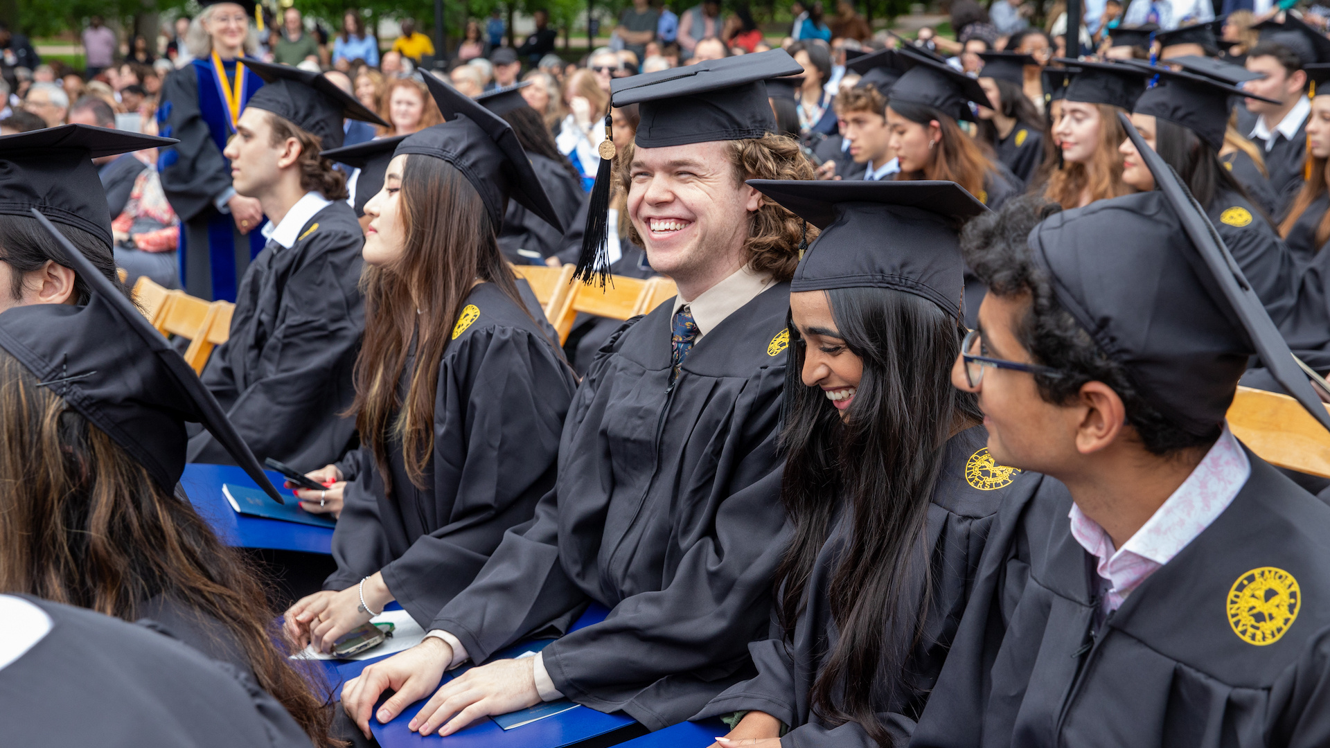Students at Oxford 2023 Commencement