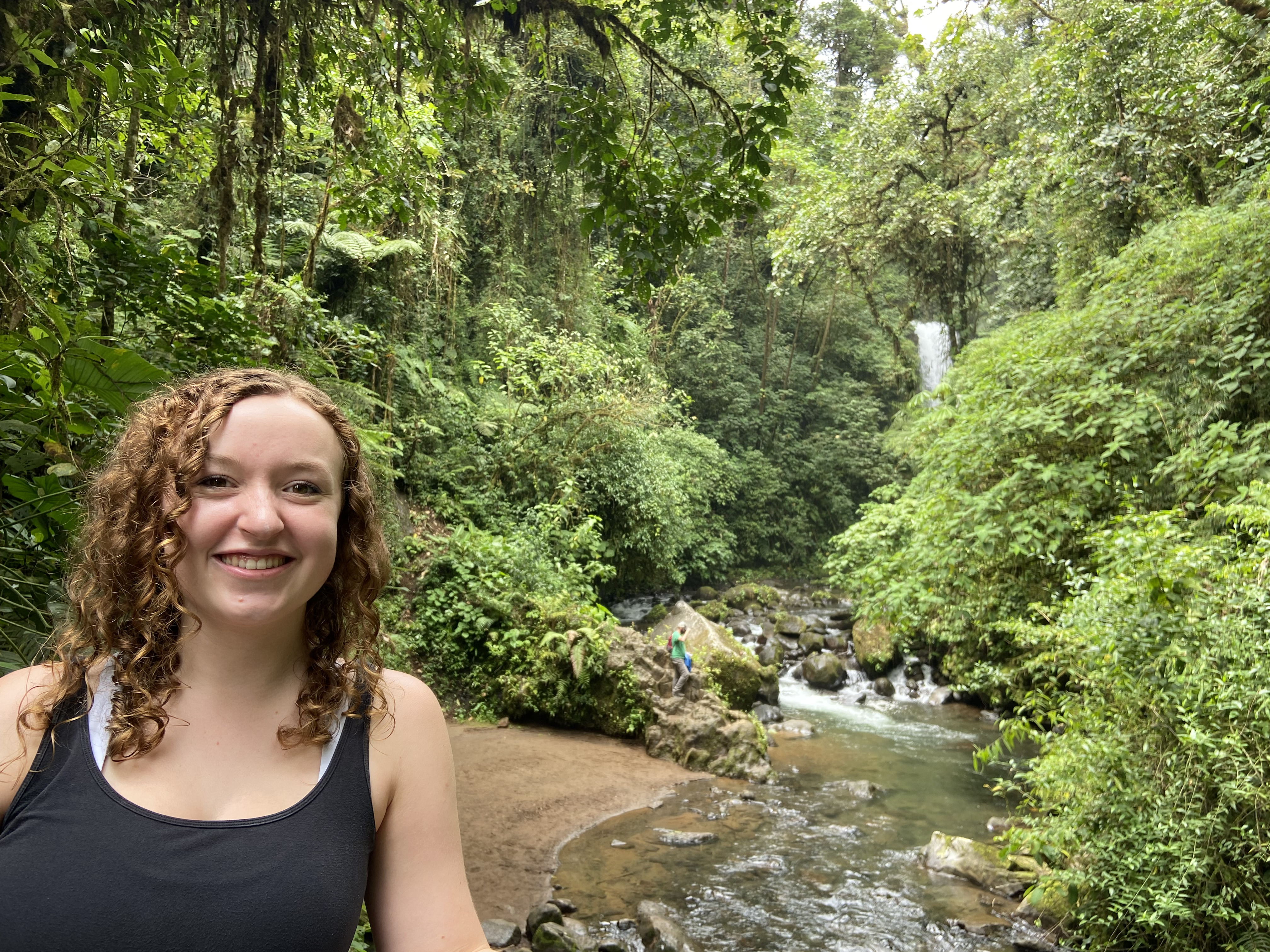 Sara Larson in Costa Rica