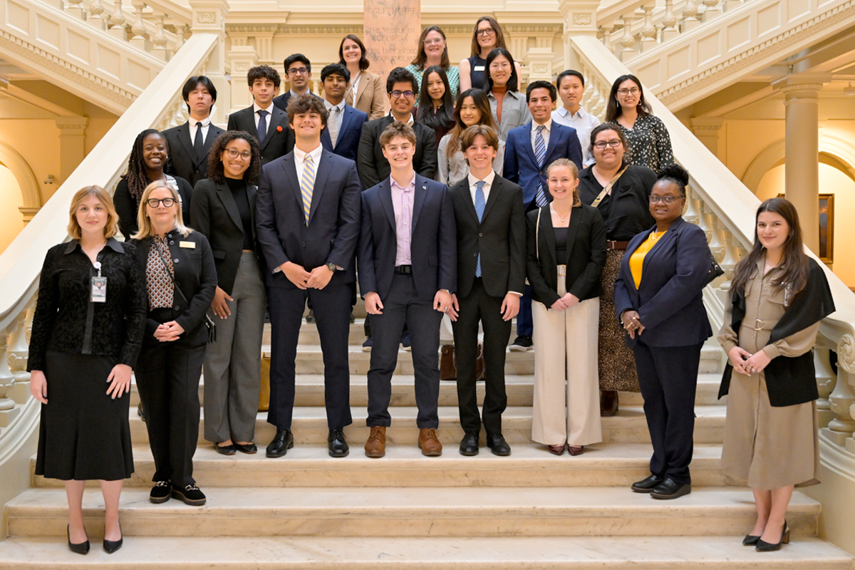 OxVotes Students at the State Capitol 