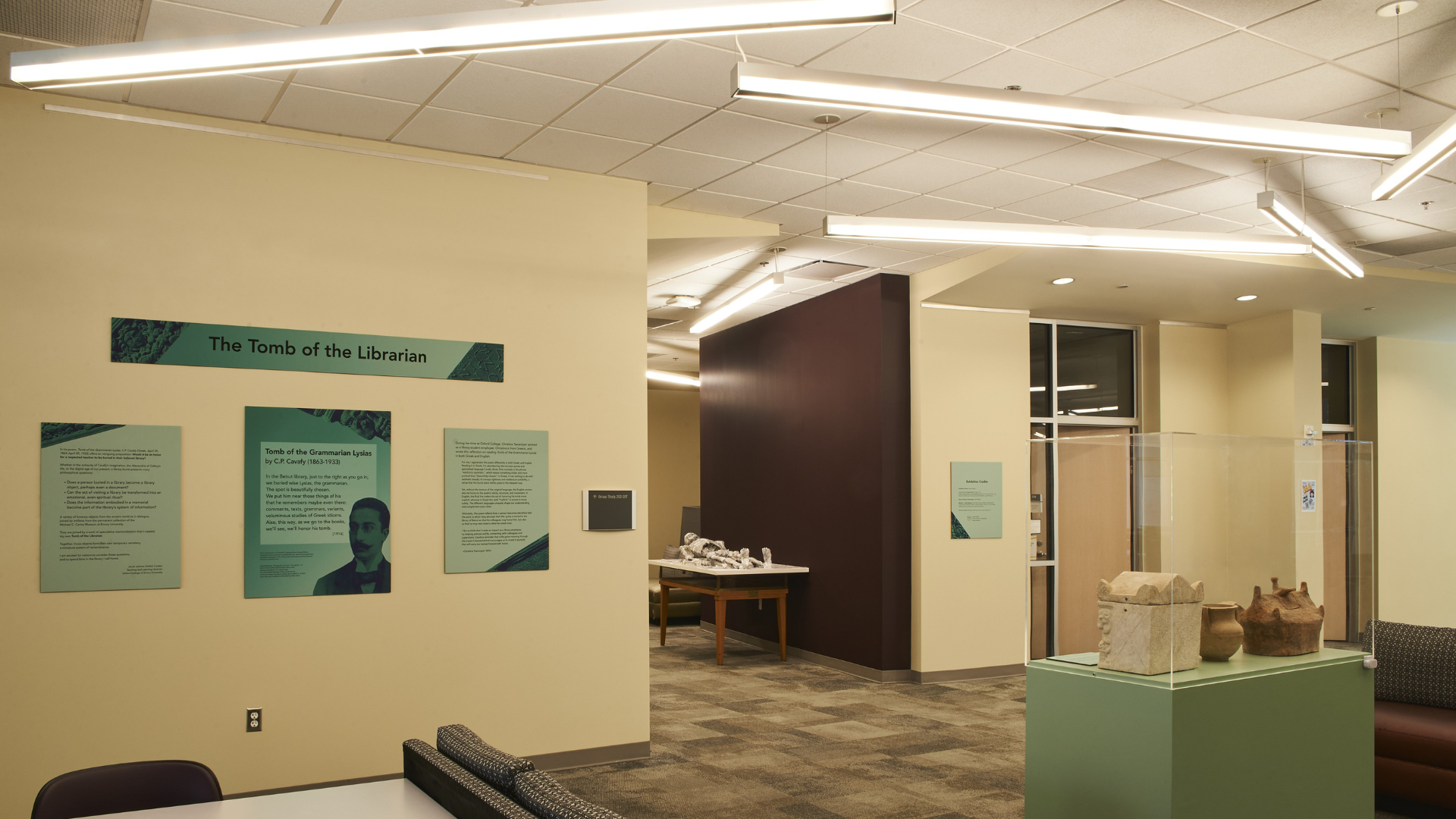 The Tomb of the Librarian Display