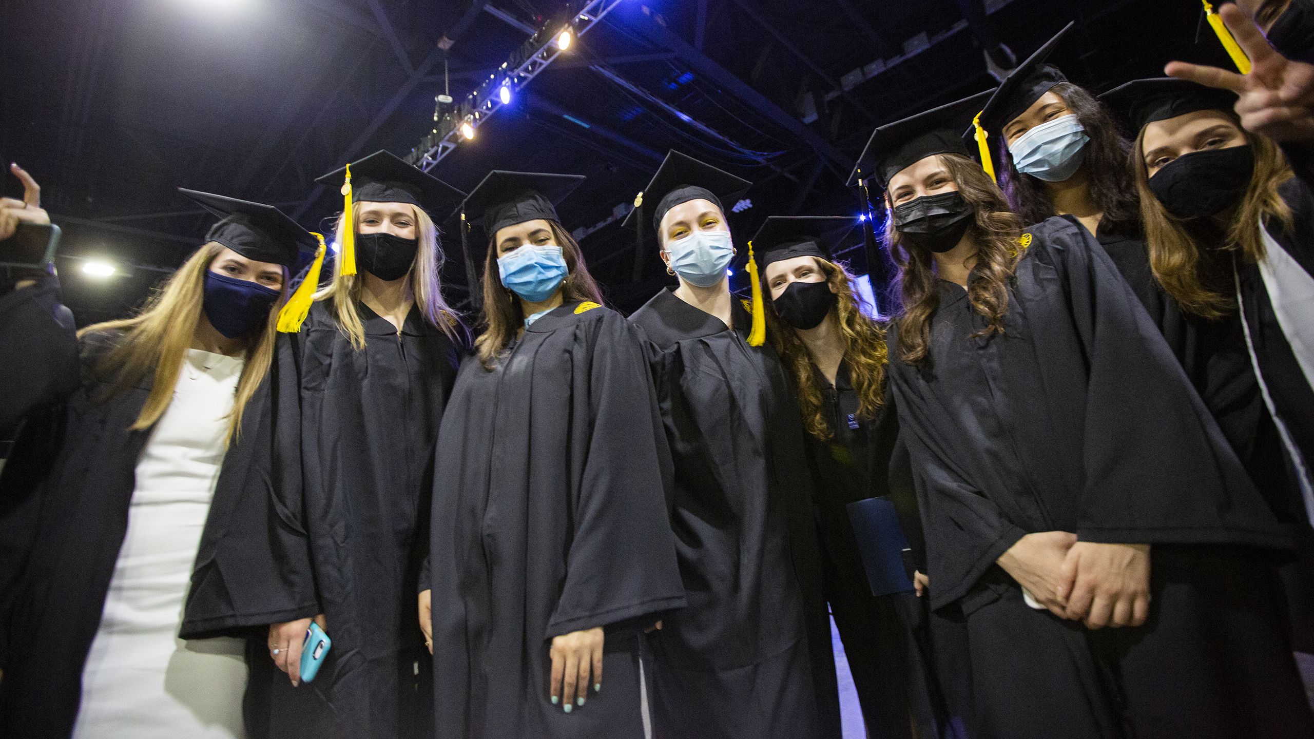 Students at Commencement at Georgia World Congress Center