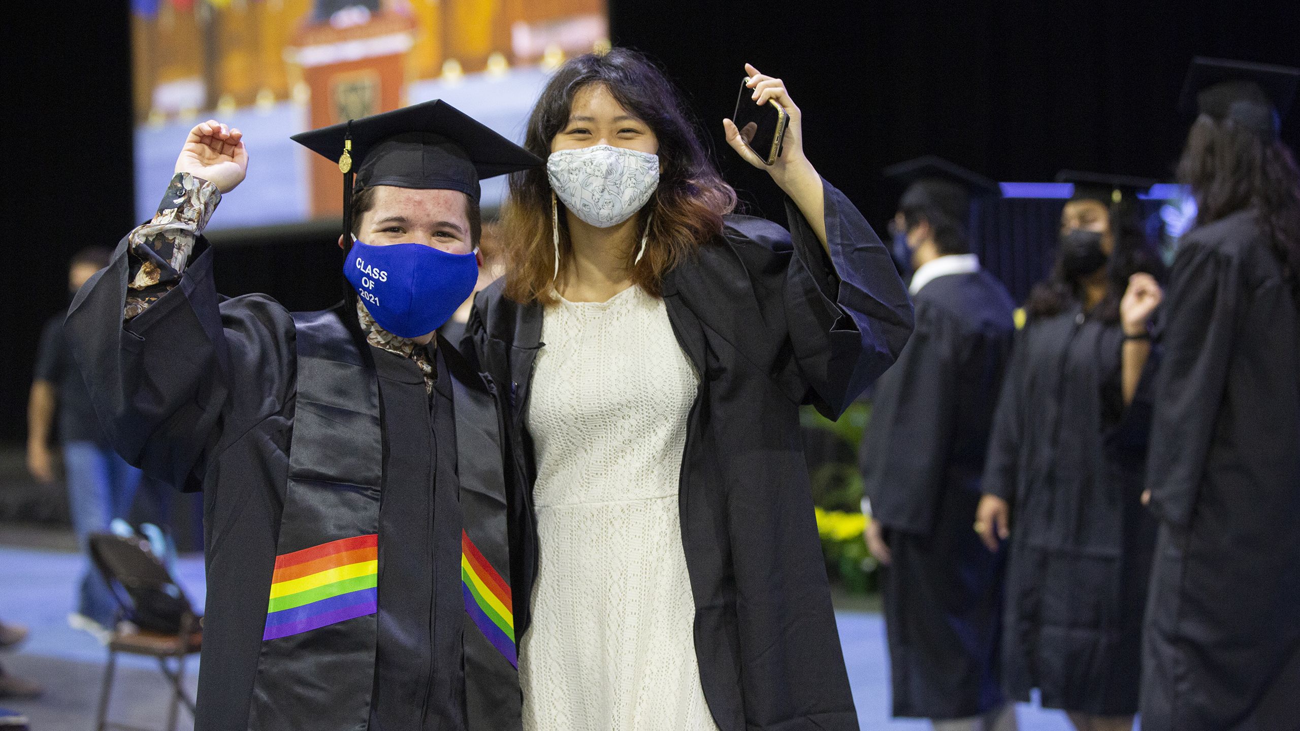Oxford students celebrate their Commencement.