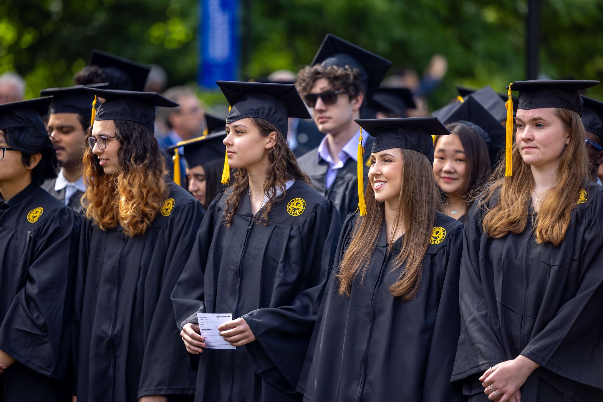 Students at Commencement at Oxford College of Emory University