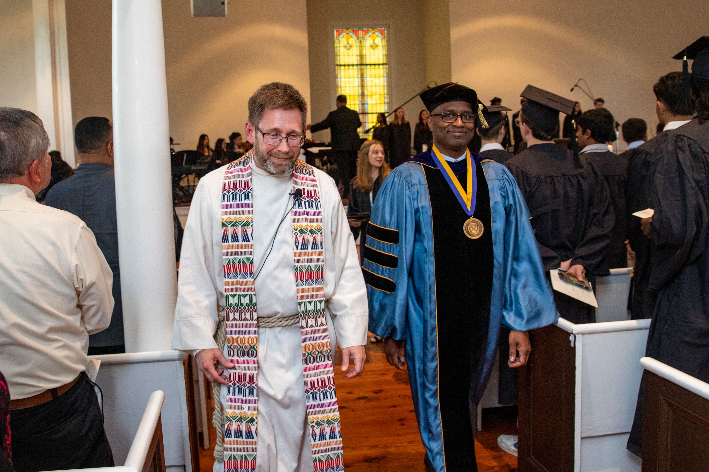 Ken Carter and Lyn Pace - 2023 Baccalaureate Ceremony