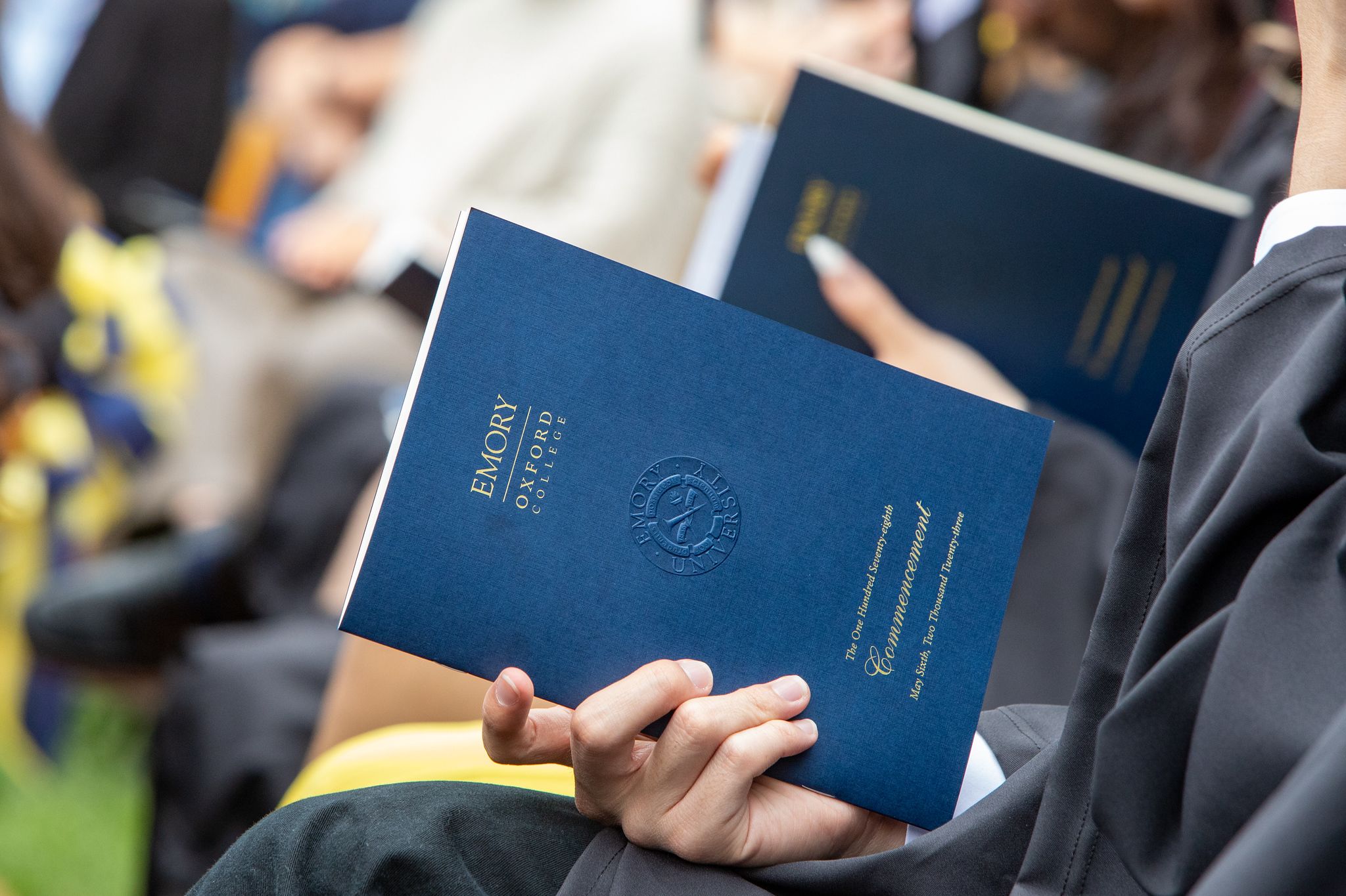 The Commencement Program.