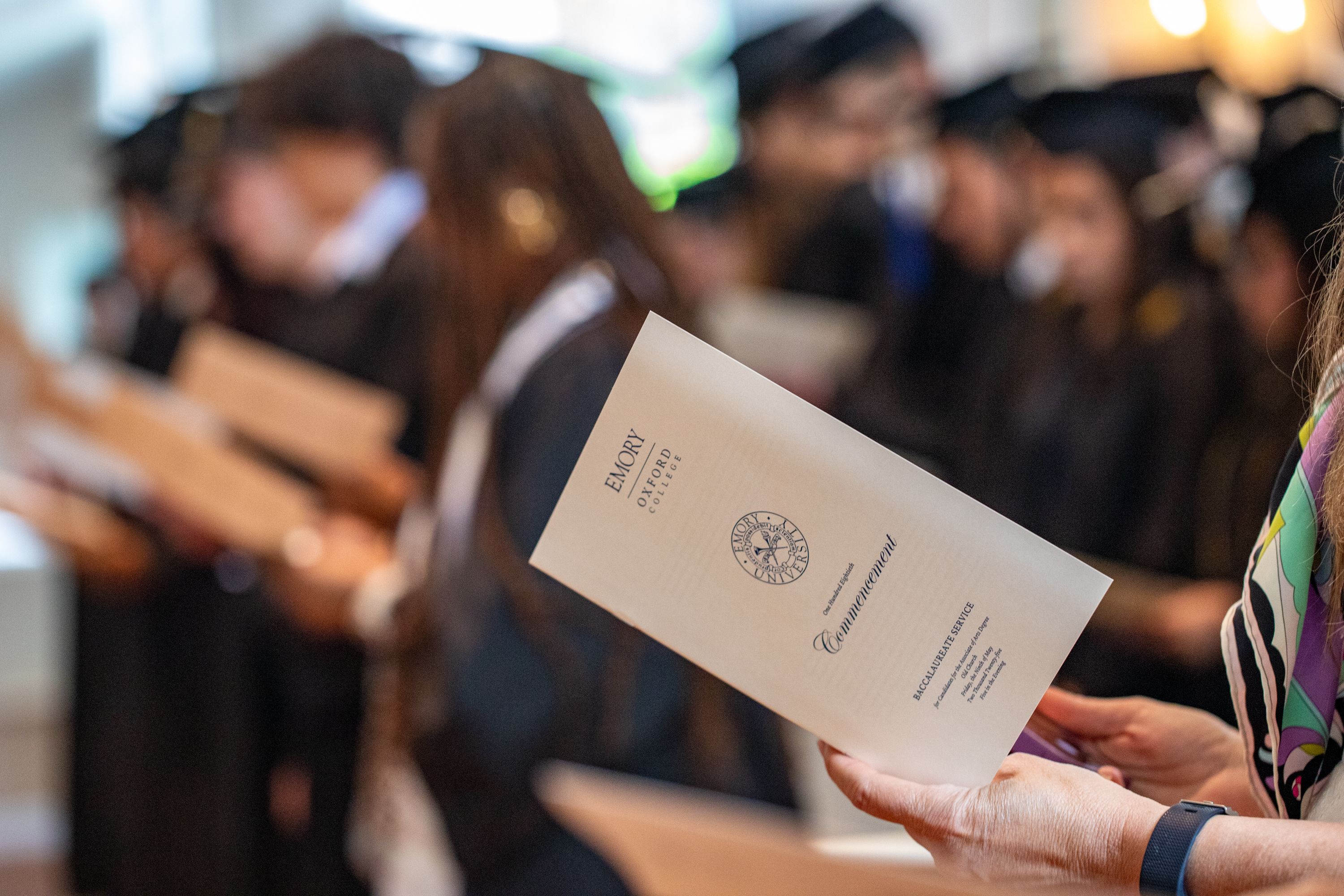 2025 Baccalaureate Service program.