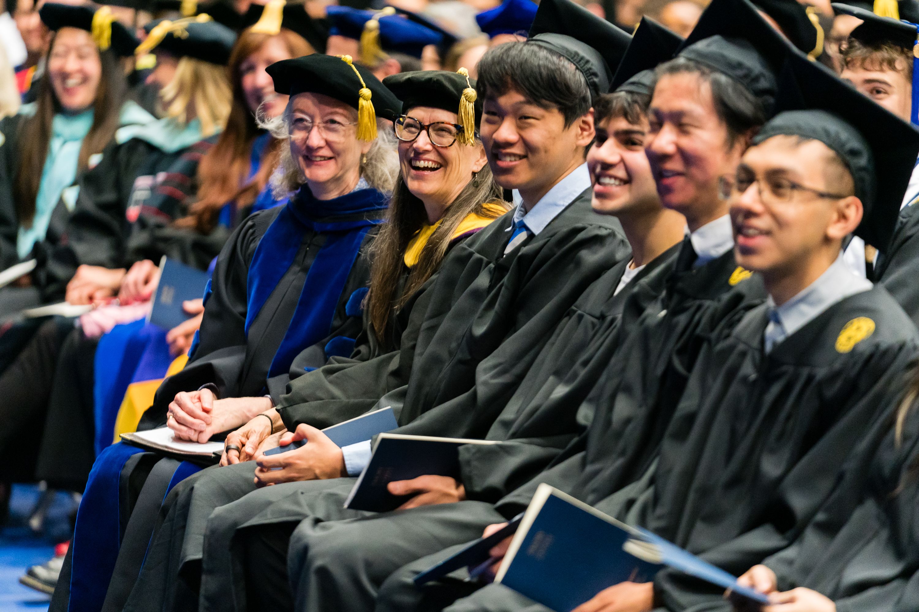 Oxford faculty, staff, and students celebrating commencement.