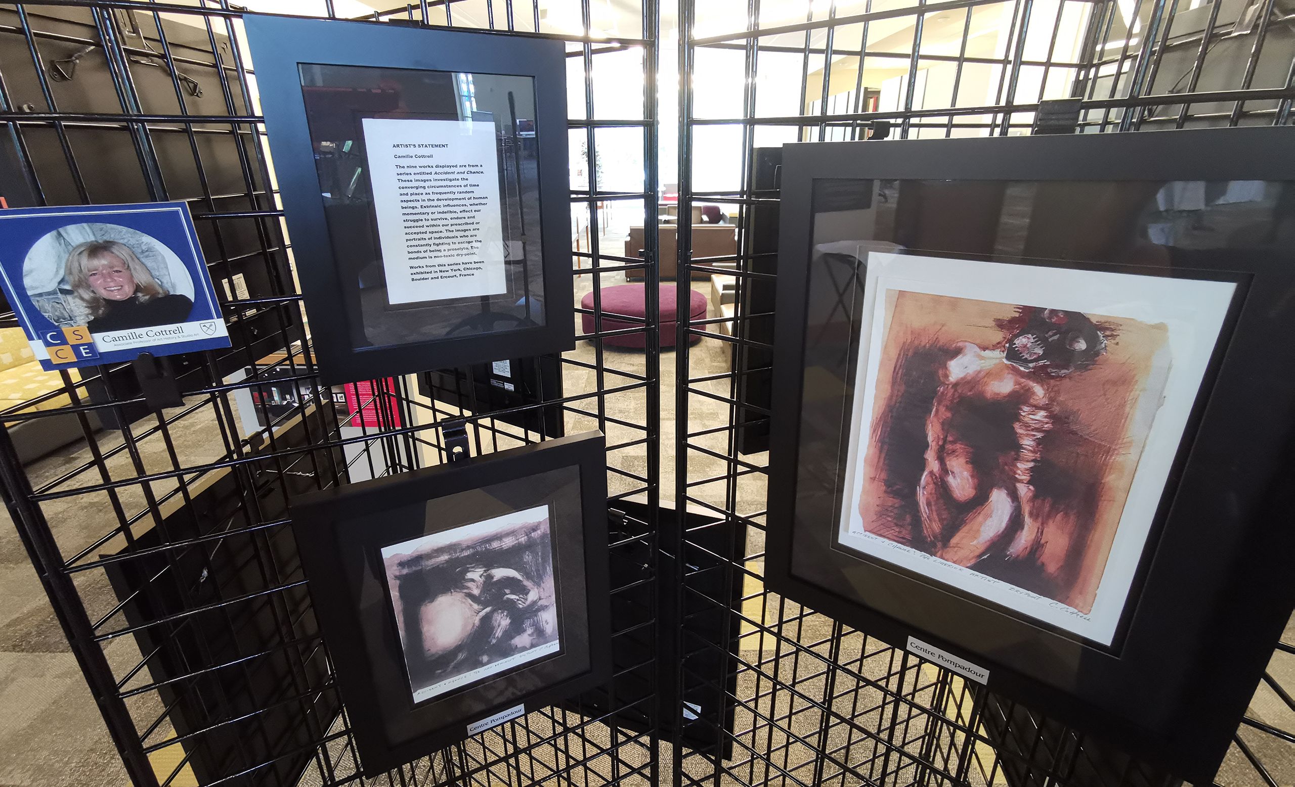 The multi-media exhibit kicked off April 12 with an opening celebration reception.