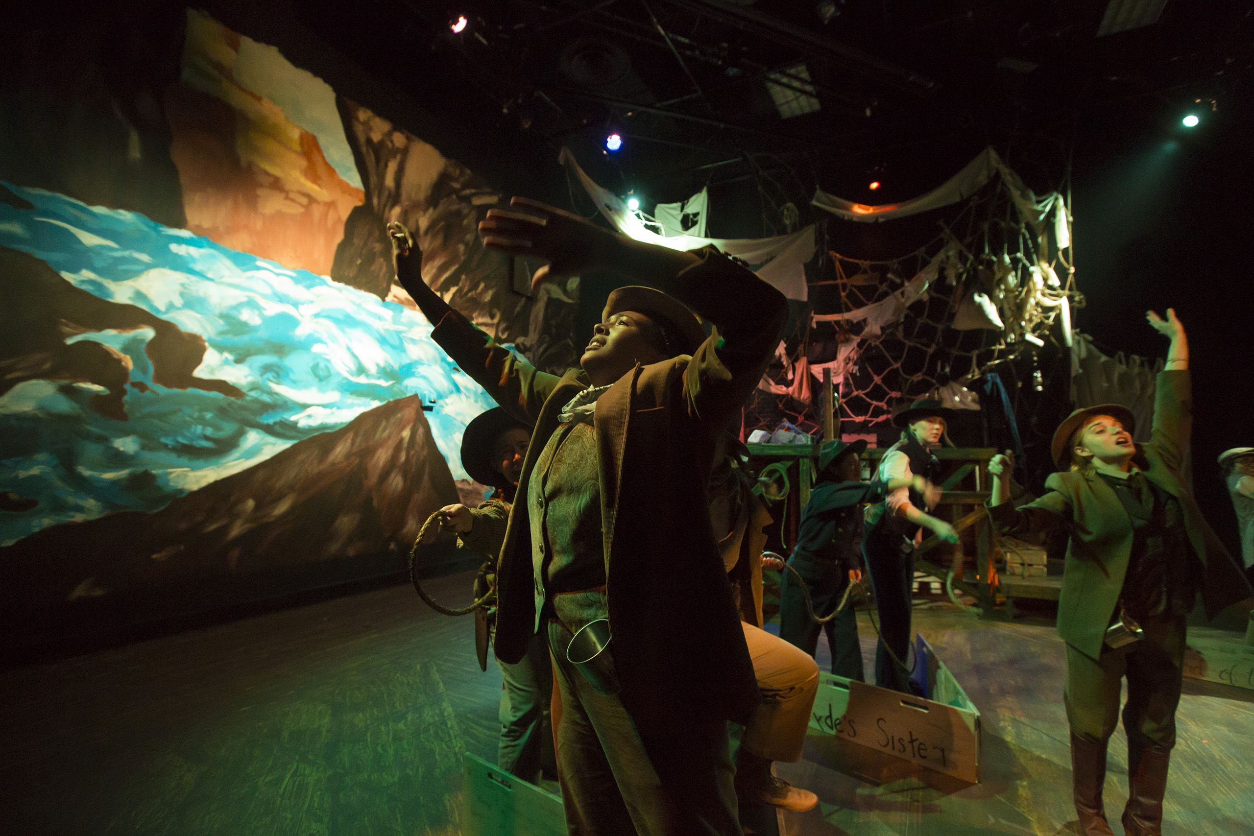 The play is intensely physical for the actors.