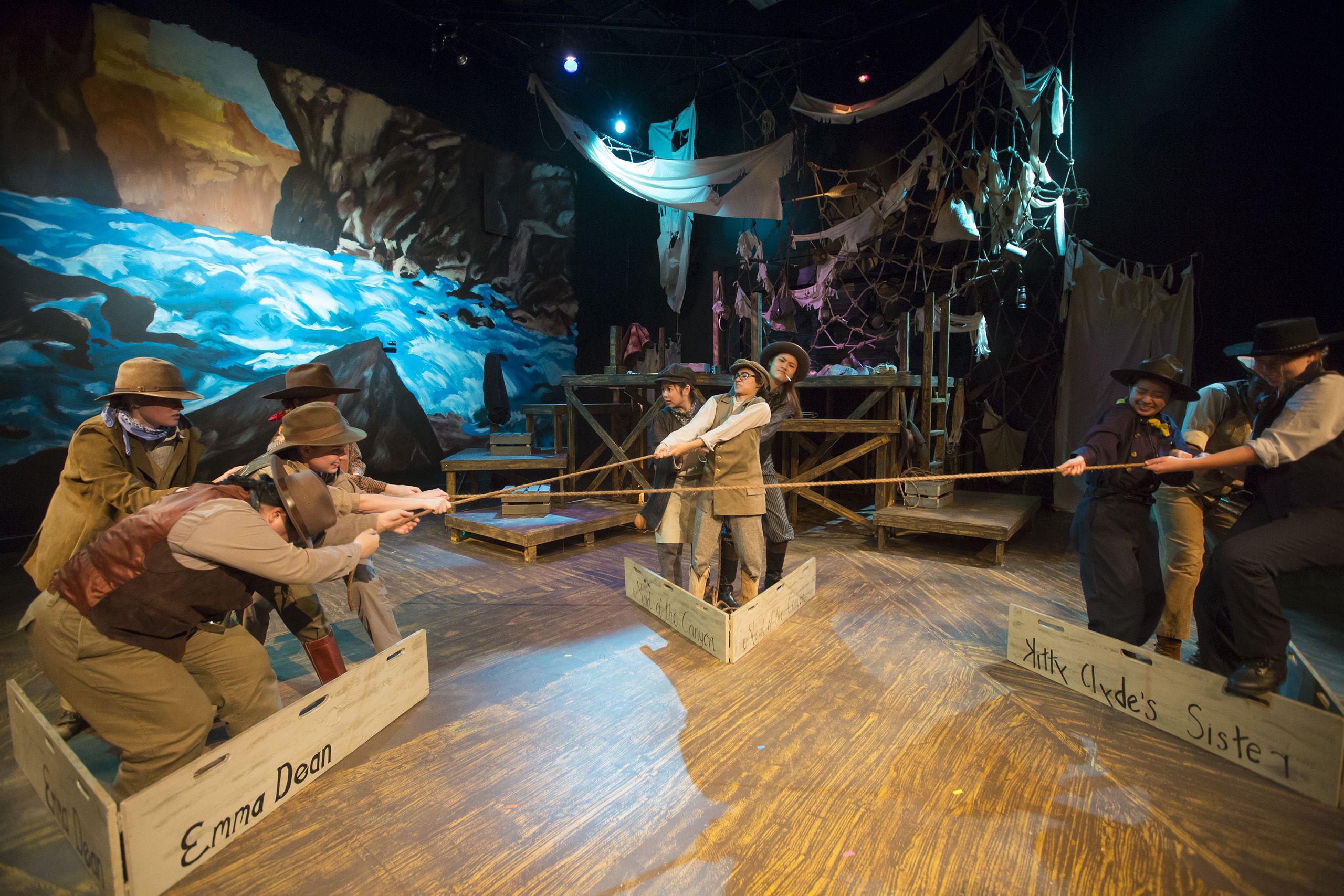 Men on Boats tells a true(ish) history of a trip to chart the Colorado River