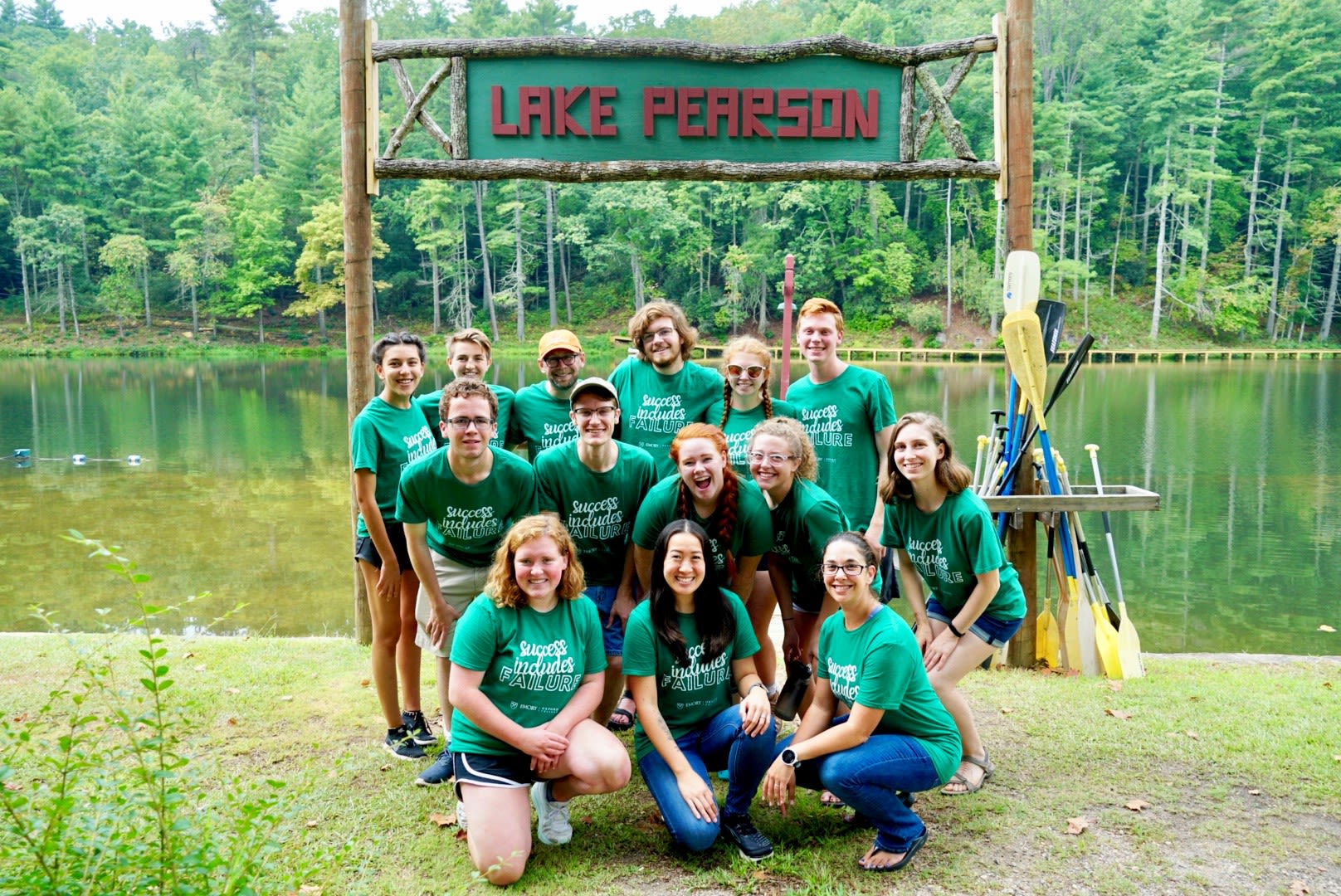 Second-year student leaders assisted in planning the weekend activities.