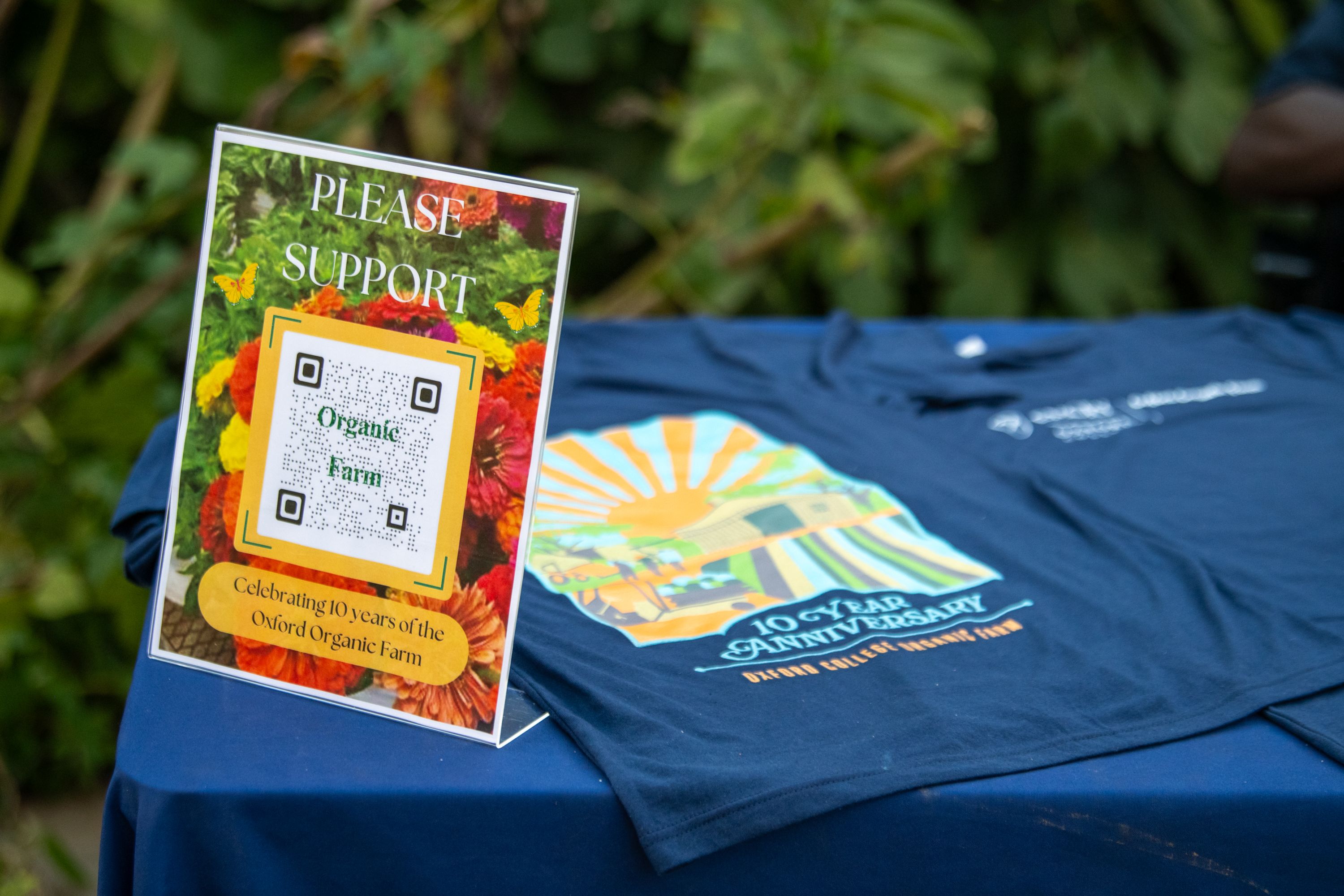 Oxford College Organic Farm 10 Year Celebration.