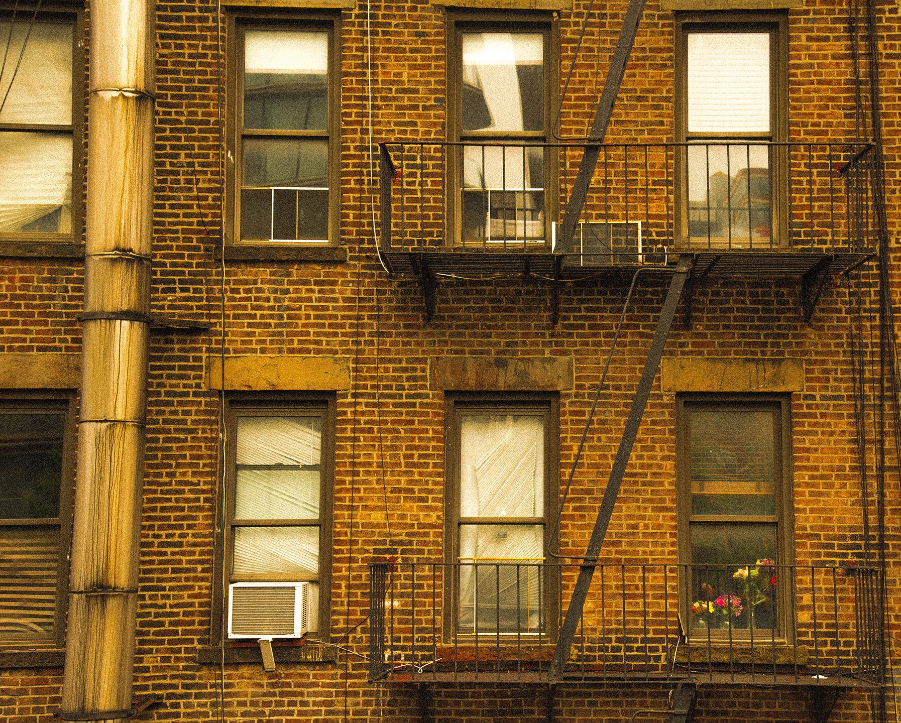 The group spent most of their time outside walking the streets of New York City.