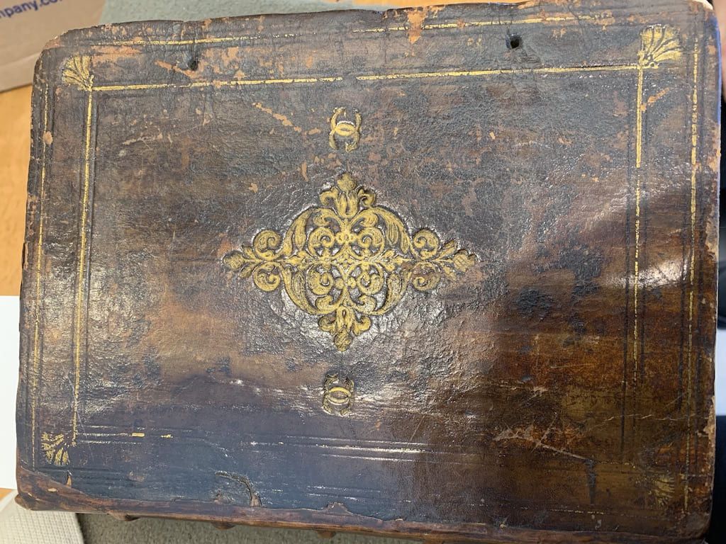 Ruan explored pieces from the Taussig Collection while at the library