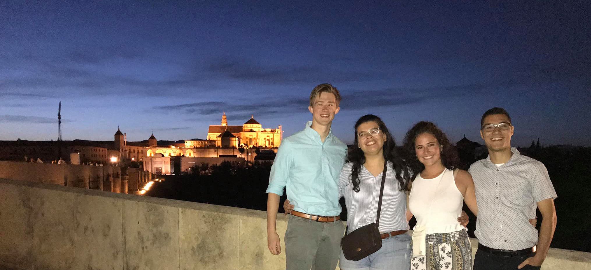 15 Oxford students traveled across Spain to visit historic and cultural sites.