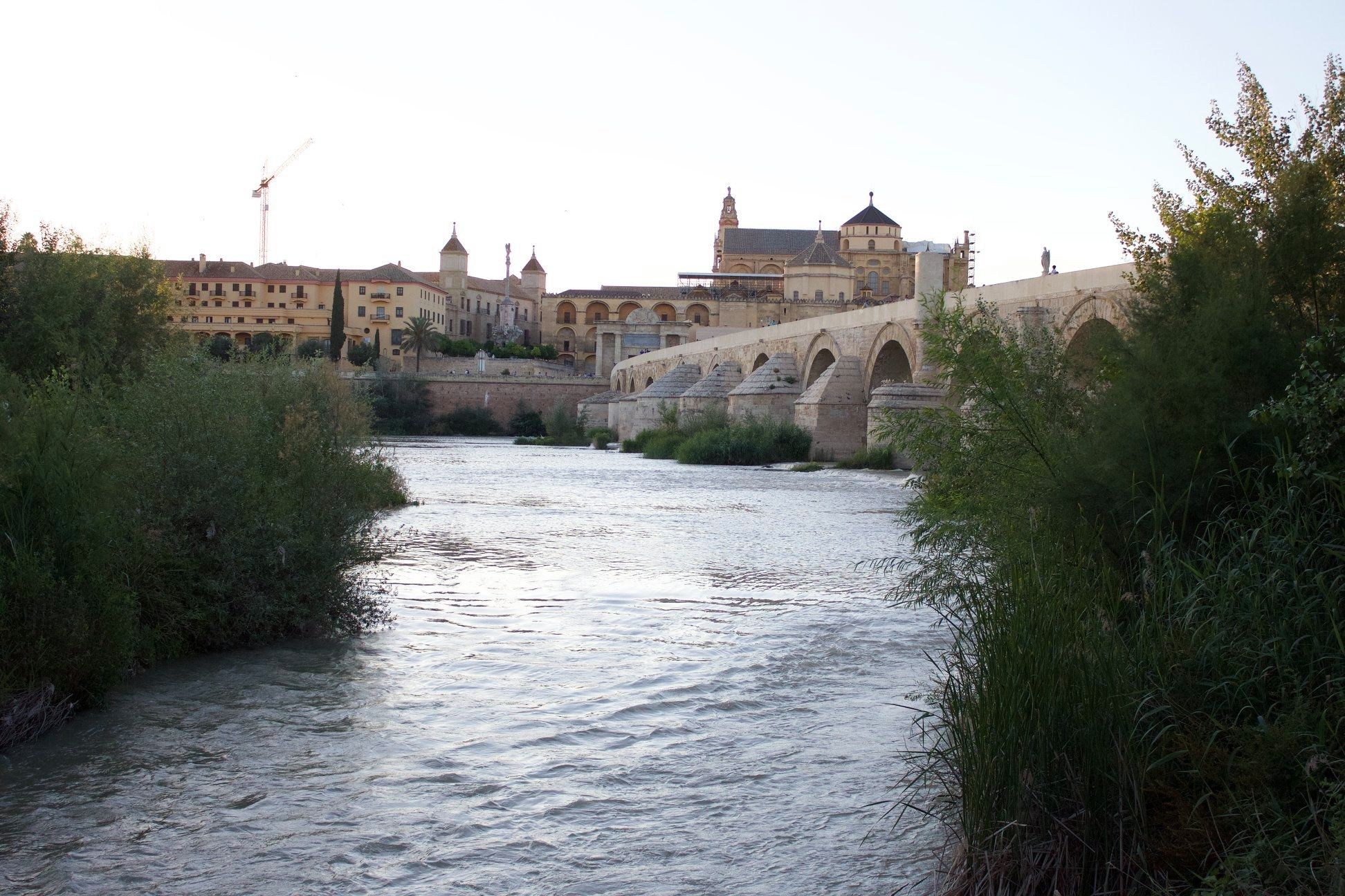The Roman bridge of Córdoba is a bridge across the Guadalquivir River.
