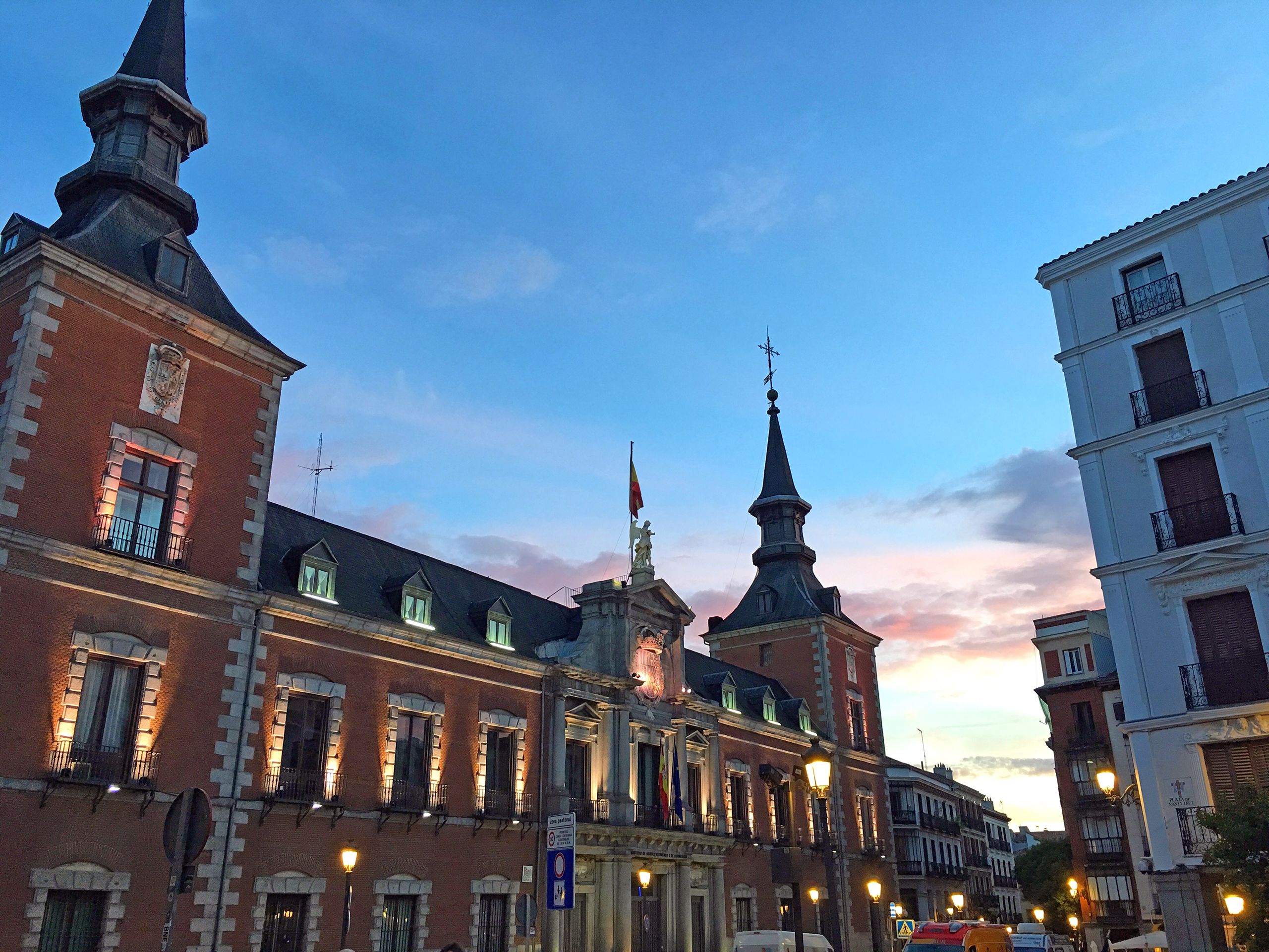 Students visited Madrid, Spain's capital and largest city.