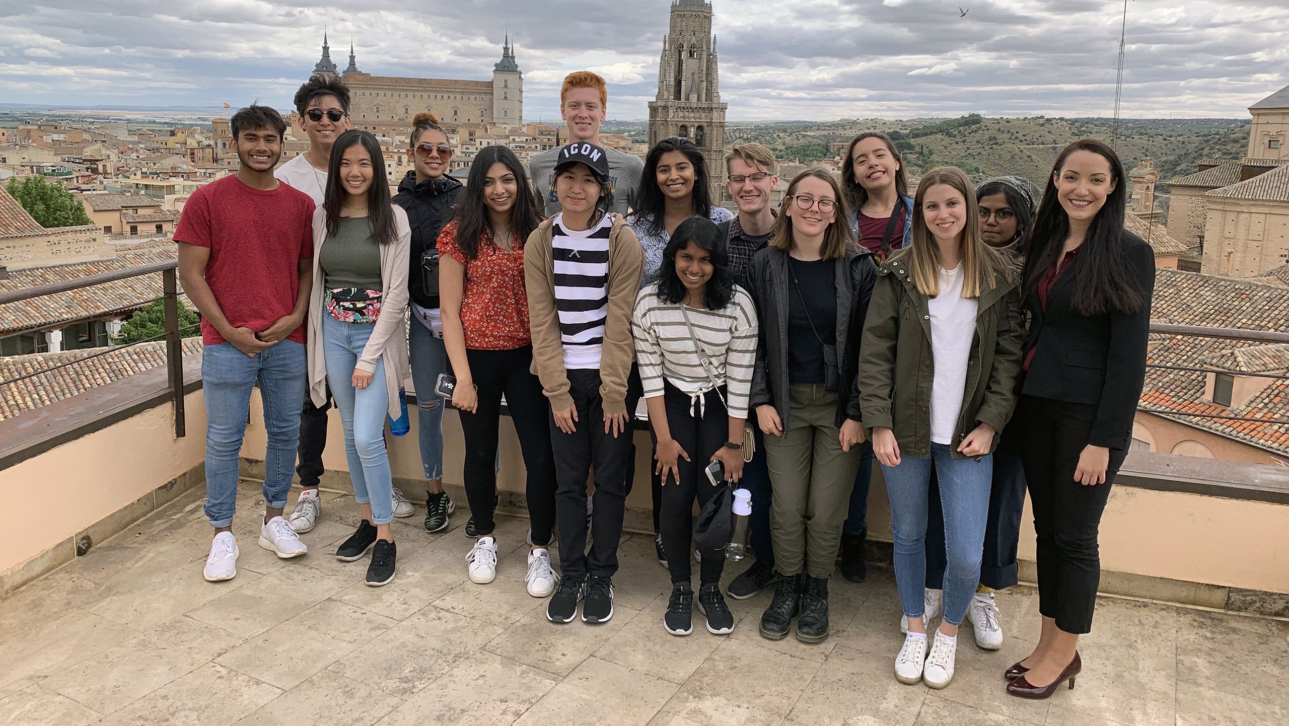 Trip participants study various topics at Oxford – including business and science.