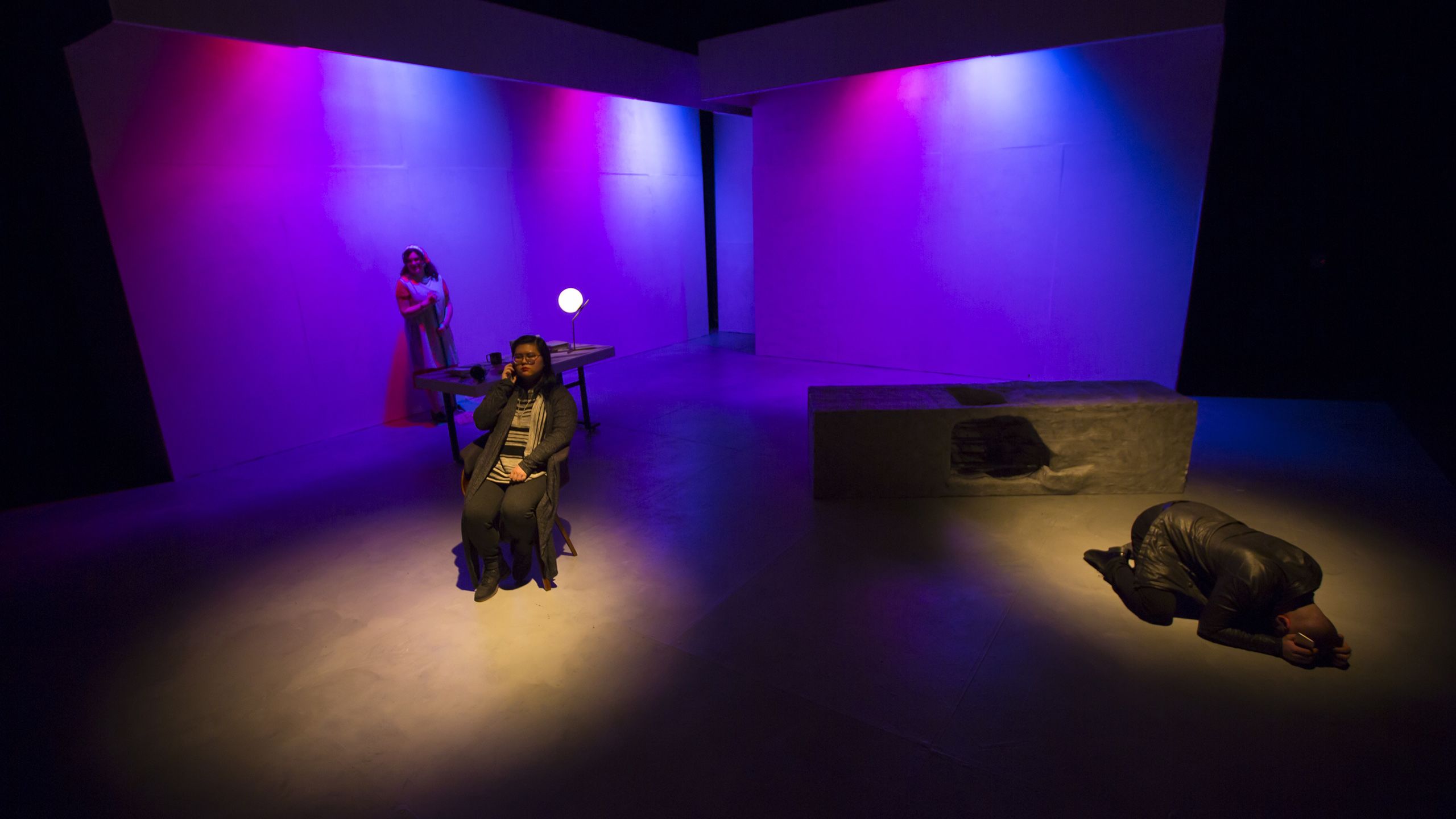 The entire world of the play magnifies Medea’s surreal and fractured sense of her life. 