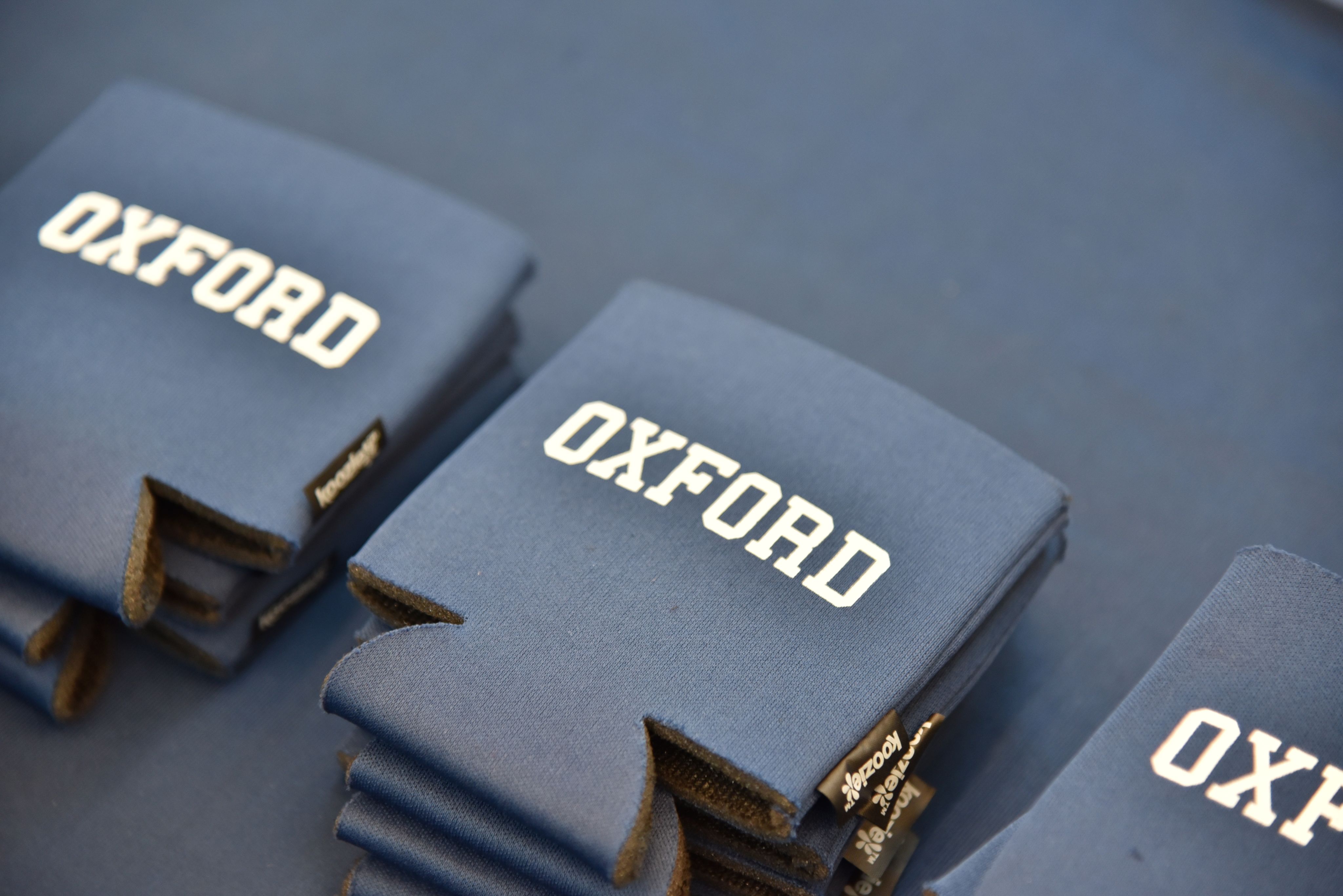 Oxford Expo Resource Fair cup sleeves. 