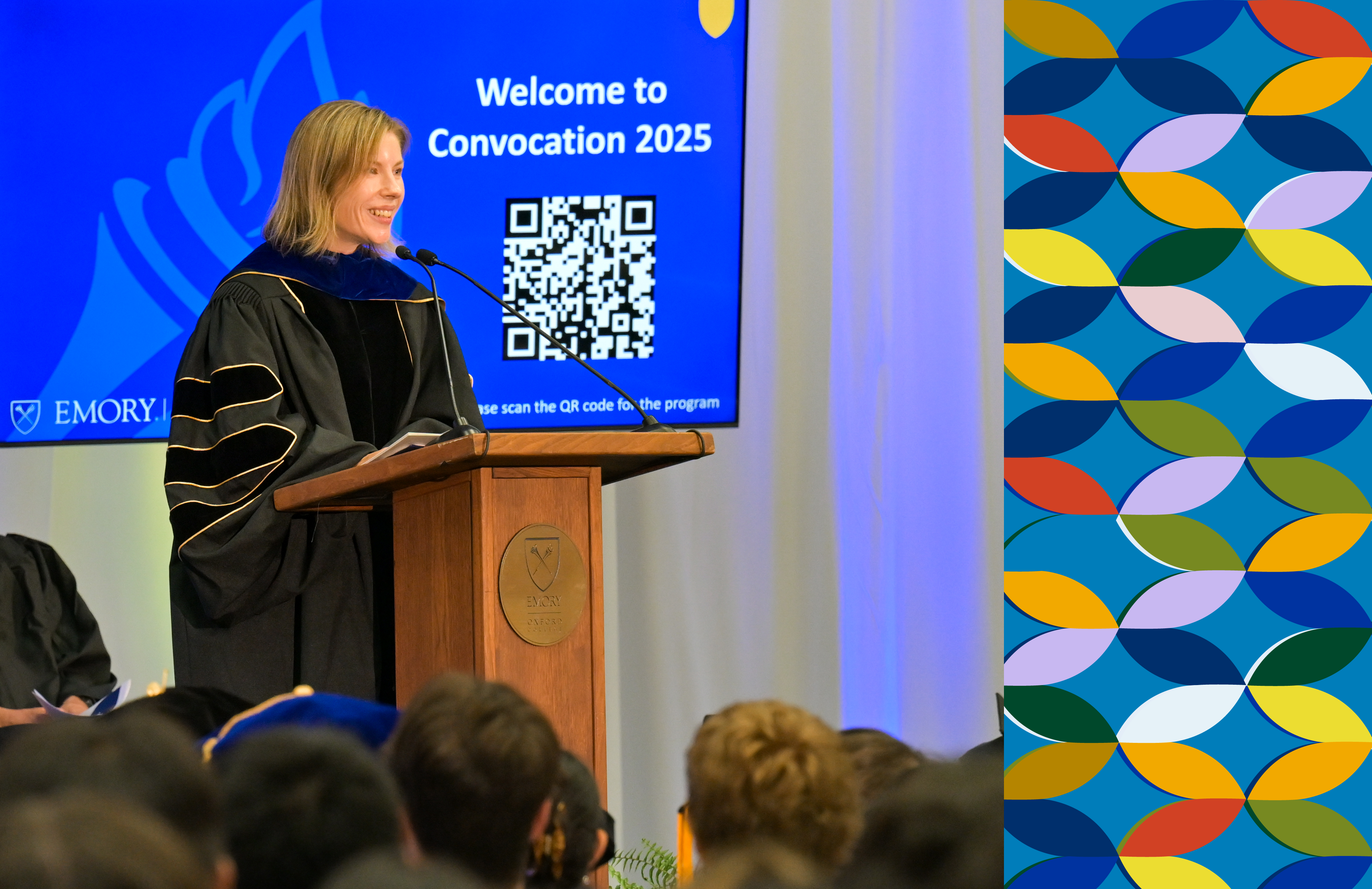 Keynote speaker, Dr. Erin C. Tarver, Chair, Humanities Division, Professor of Philosophy.