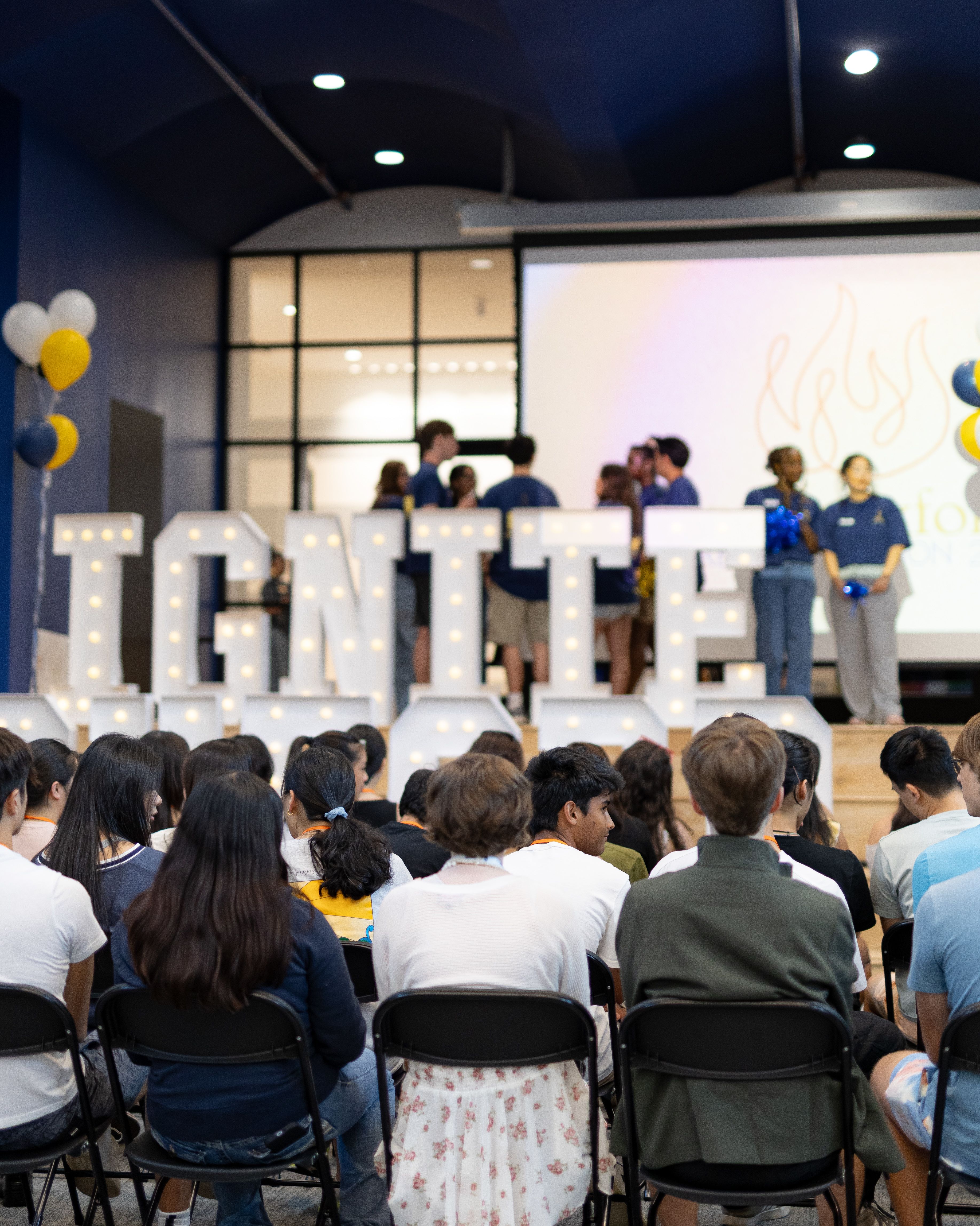 Incoming first-years participating in Ignite.