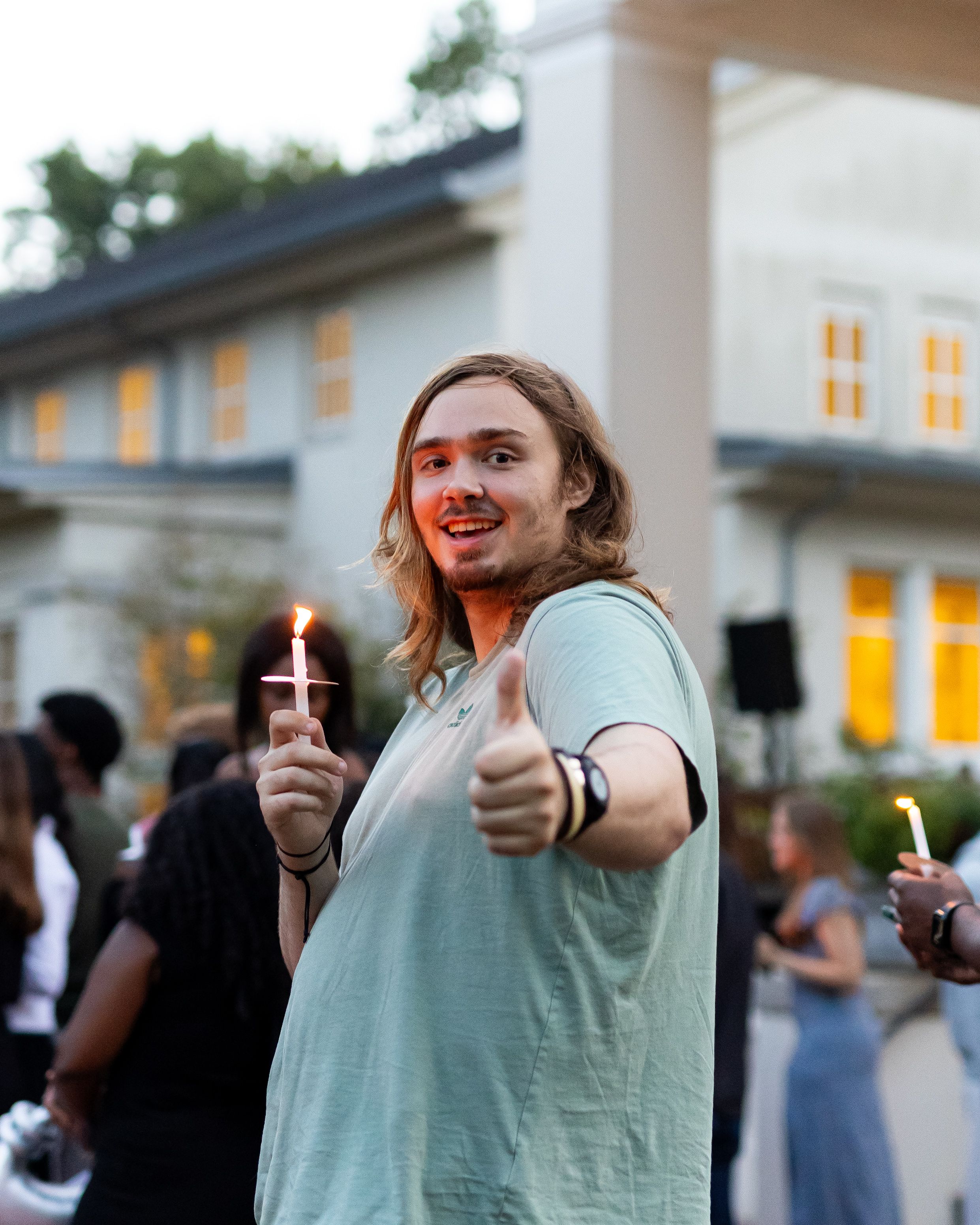 Oxford's 2025 Candlelight Procession.