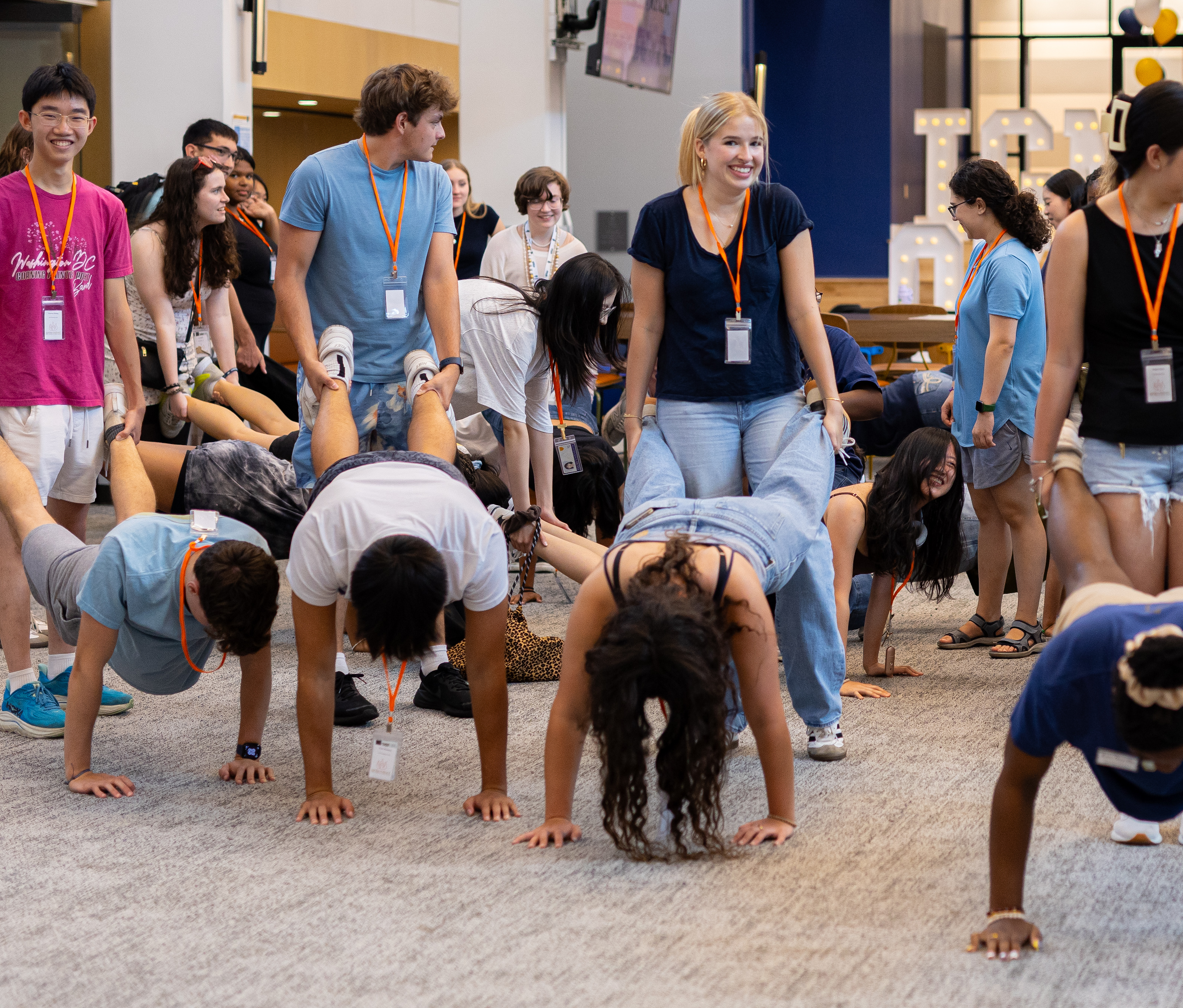 Oxford first-year students during Ignite.