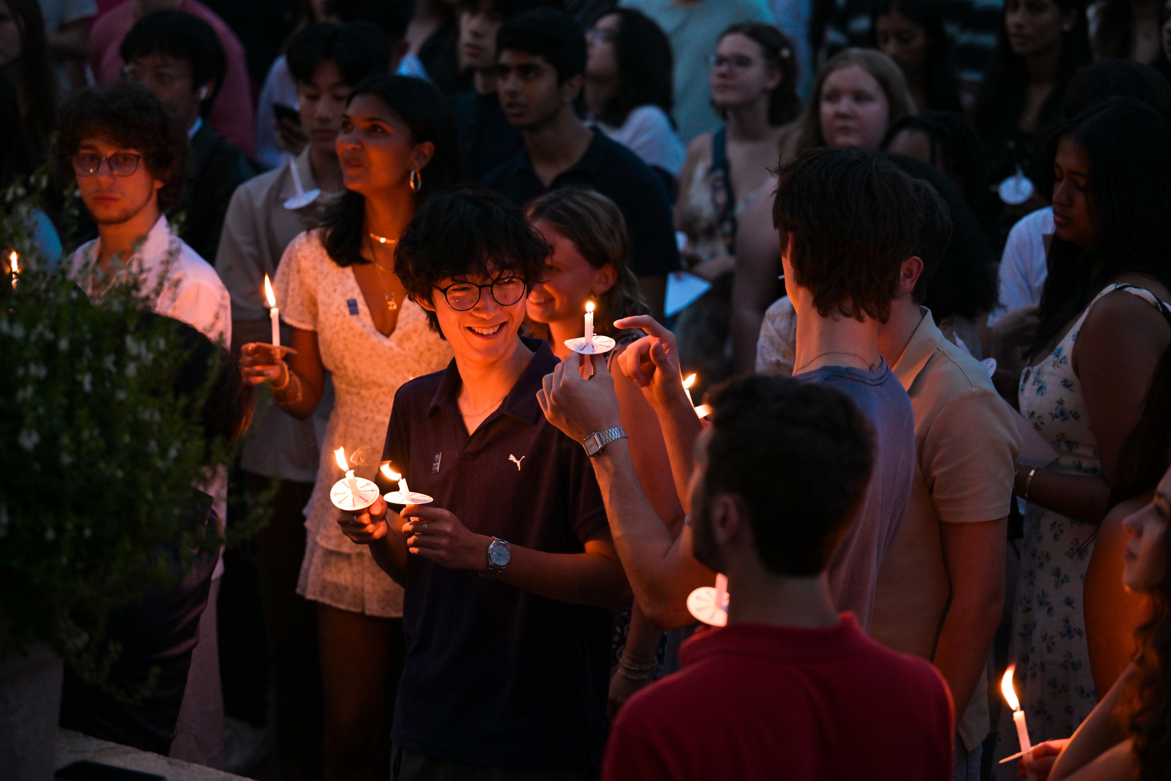 Oxford's 2025 Candlelight Procession.