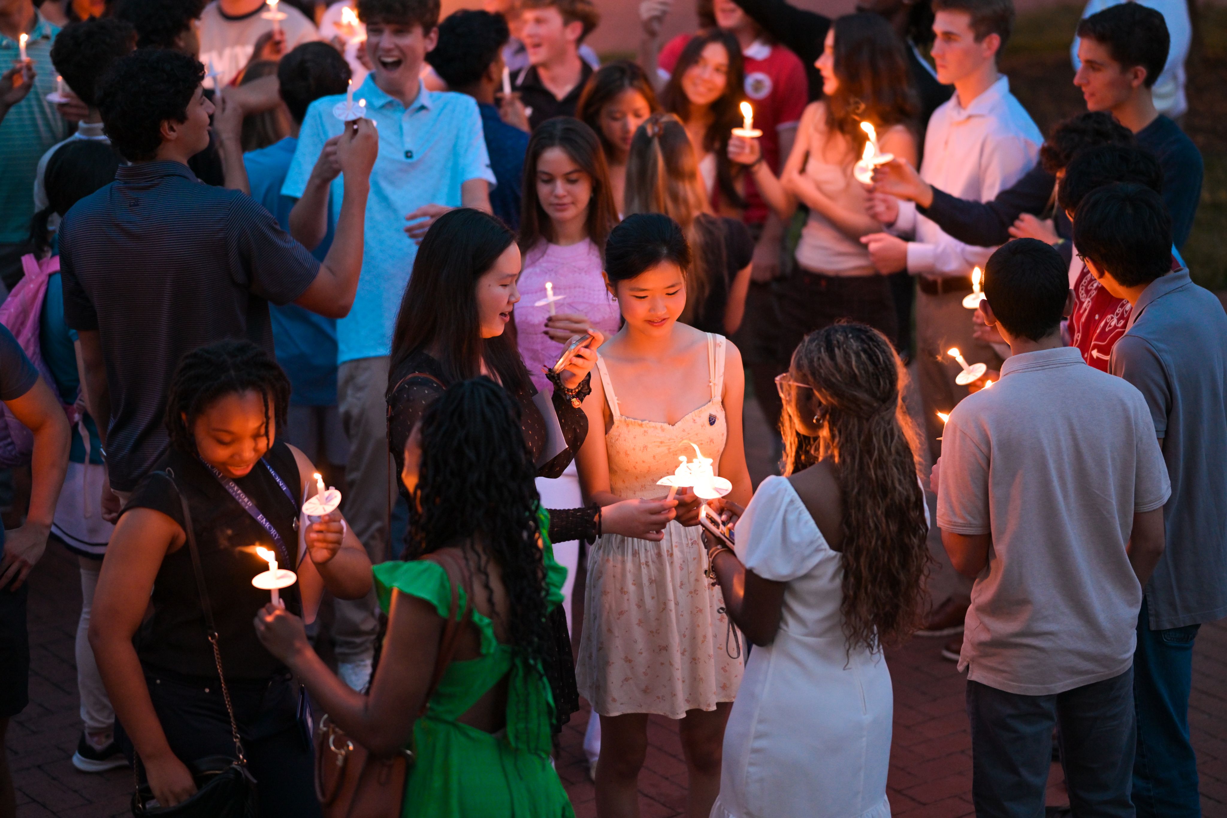 Oxford's 2025 Candlelight Procession.