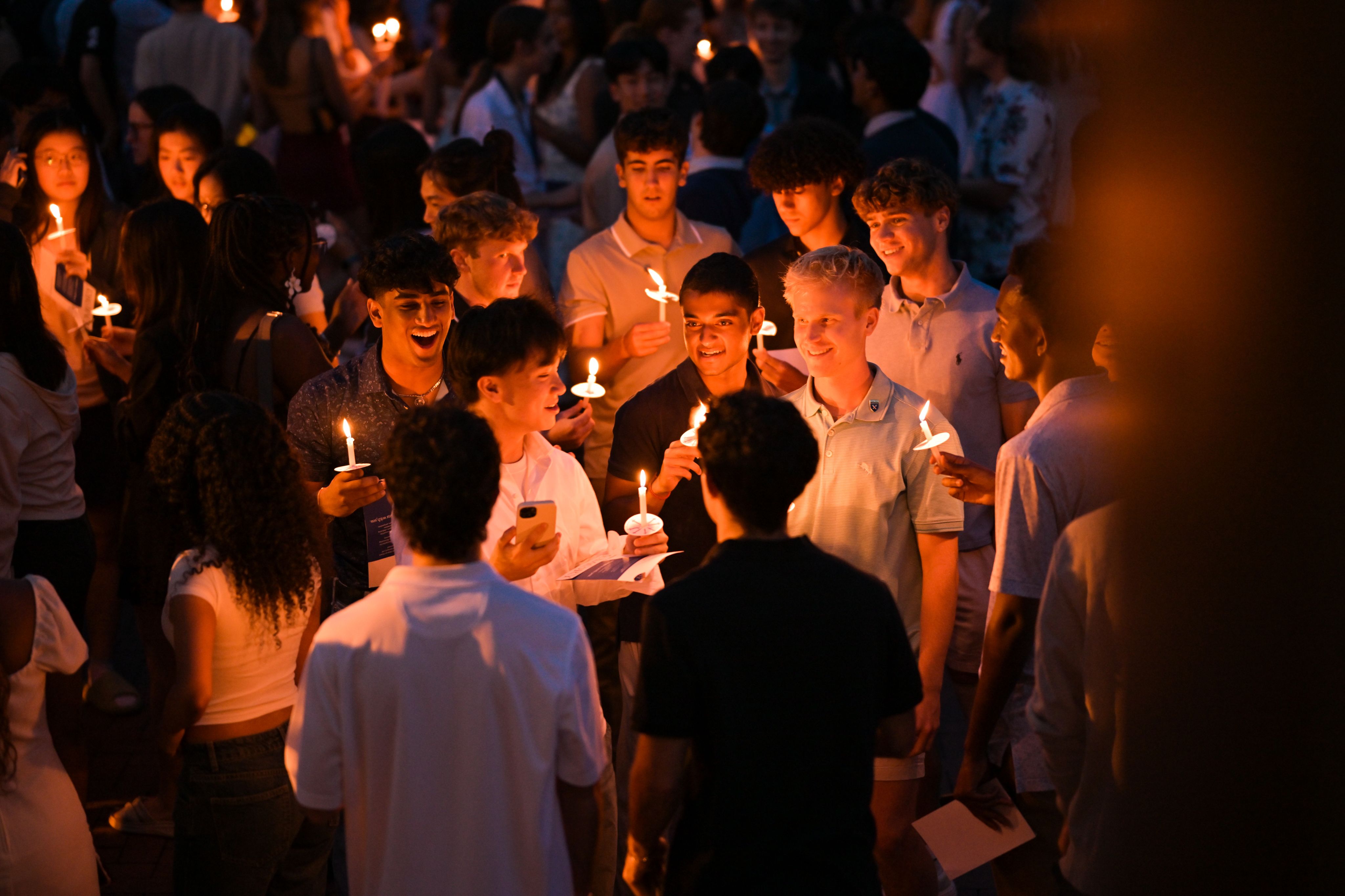 Oxford's 2025 Candlelight Procession.