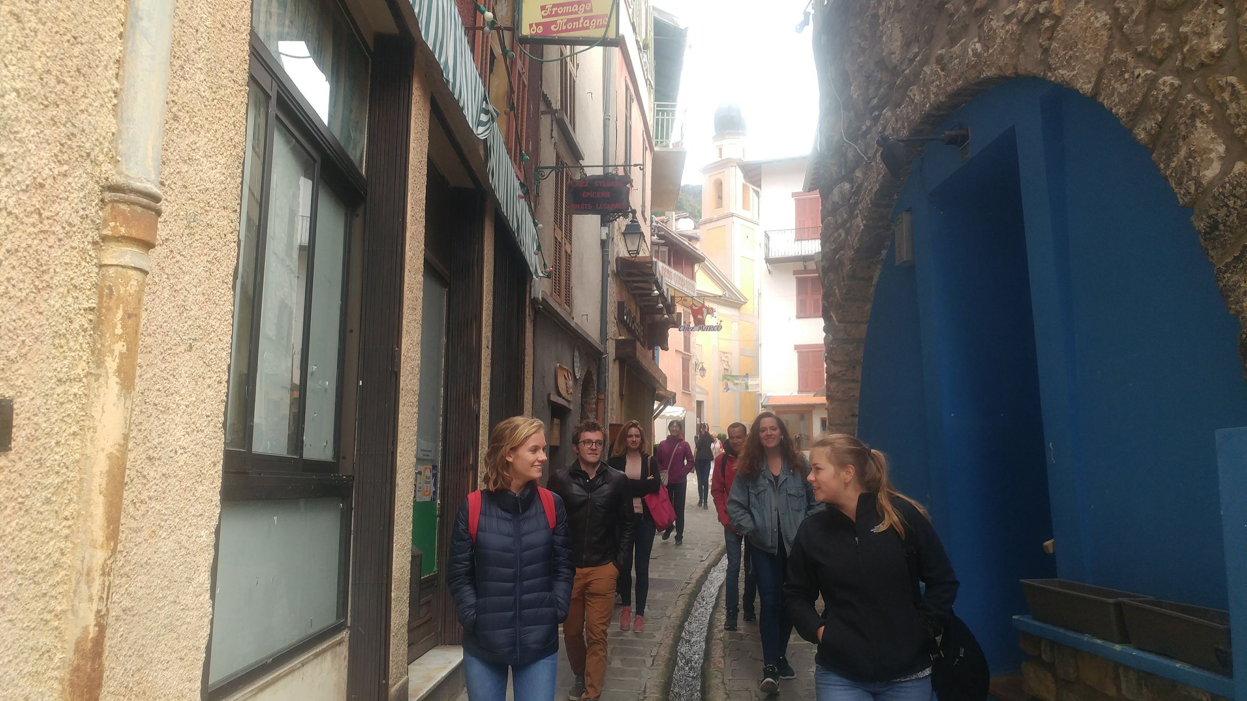 Oxford students recently traveled to Europe as part of experiential learning classes. 