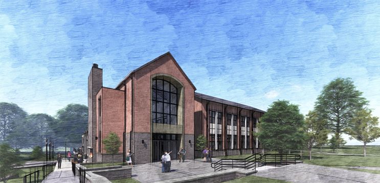 An additional 12,000 square feet will form the Oxford Student Center's entrance and provide staff offices.