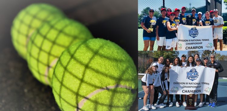 Oxford's mens' and women's tennis teams took top place in their national championships.