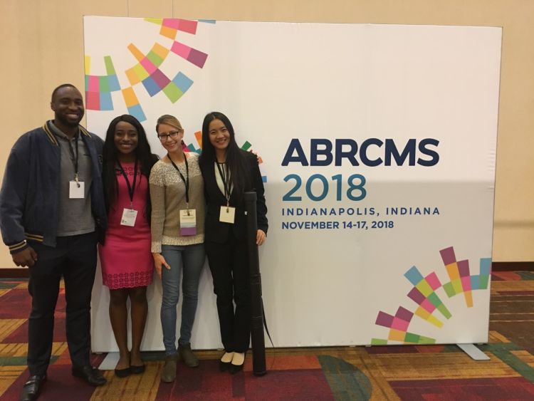 Afam Maduka, Princess Ekpo, Sarah Fankhauser, and Charlotte Wang