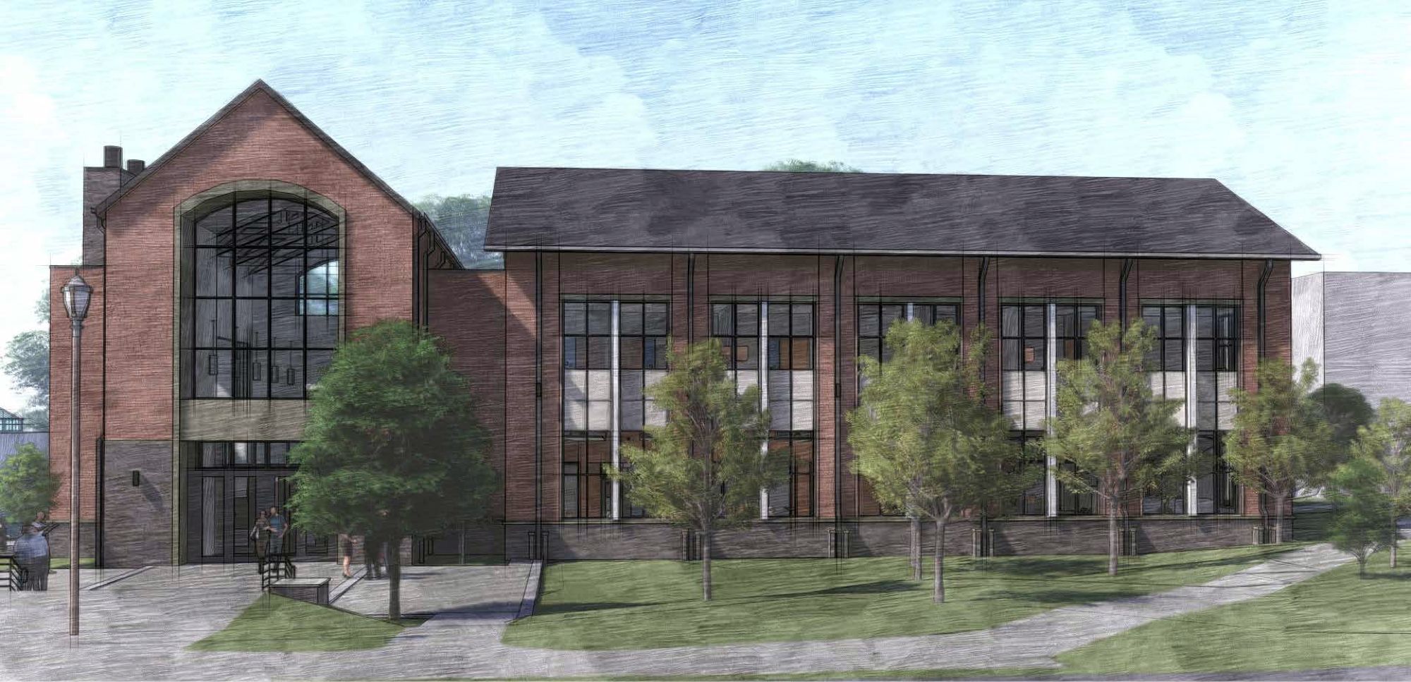 The Oxford Student Center will include a campus bookstore, convenience store, and a café/dining option.